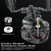 imageKastKing Royale Legend II Baitcasting Reels New Compact Design Baitcaster Fishing Reel 1764LB Carbon Fiber Drag CrossFire 8 Magnet Braking System Available in 541 and 721721right