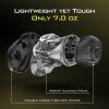 imageKastKing Skeet Reese Icon Baitcasting Reels  AutoMag Dual Braking System Fishing Reel 7oz Lightweight Aluminum Frame176 Lb Carbon Drag11  1 Stainless Steel BB721 Gear Ratio TPE Handle KnobsRight Handed  Aluminum Frame  7oz