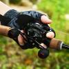 imageKastKing Spartacus II Baitcasting Fishing Reel 6oz Ultralight Baitcaster Reel Super Smooth with 176 LB Carbon Fiber Drag 721 Gear Ratio 39mm Palm Perfect Lower Profile DesignCRightBlack Rhino721