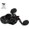 imageKastKing Spartacus II Baitcasting Fishing Reel 6oz Ultralight Baitcaster Reel Super Smooth with 176 LB Carbon Fiber Drag 721 Gear Ratio 39mm Palm Perfect Lower Profile DesignCLeftBlack Rhino721
