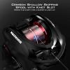 imageKastKing Speed Demon Elite Fishing Reel Worlds Fastest 1051 Gear RatioDeadbolt Baitcasting Reel 101 Shielded Stainless Steel BB CNC Lightweight Aluminum Frame Available in Skipping VersionSkipping  Shallow Spool