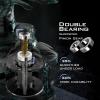 imageKastKing Speed Demon Elite Fishing Reel Worlds Fastest 1051 Gear RatioDeadbolt Baitcasting Reel 101 Shielded Stainless Steel BB CNC Lightweight Aluminum Frame Available in Skipping VersionHigh Speed 1051
