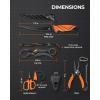 imageKastKing SteelStream Fishing Tool Set Fishing Gear  Corrosion Resistant Fishing Pliers Fillet Knife Fishing Scissors Fish Lip Gripper MultiFunctional Jaw Fishing Gifts for Men