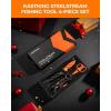 imageKastKing SteelStream Fishing Tool Set Fishing Gear  Corrosion Resistant Fishing Pliers Fillet Knife Fishing Scissors Fish Lip Gripper MultiFunctional Jaw Fishing Gifts for Men