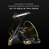 imageKastKing Valiant Eagle Gold Spinning Reel  621 HighSpeed Gear Ratio Freshwater and Saltwater Fishing Reel Faster Line Retrieve Braid Ready Spool 71 Shielded Stainless Steel Ball Bearings4000621