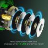 imageKastKing Zephyr Baitcasting Fishing Reel Halo XII Magnetic Braking System Baitcaster Reel 71 Double Shielded Stainless Steel BB 721 HighSpeed Gear Ratio 18lb Triple Disc Carbon Fiber DragBRight HandedGreen721
