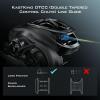 imageKastKing Zephyr Baitcasting Fishing Reel Halo XII Magnetic Braking System Baitcaster Reel 71 Double Shielded Stainless Steel BB 721 HighSpeed Gear Ratio 18lb Triple Disc Carbon Fiber DragALeft HandedBlack721
