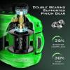 imageKastKing Zephyr Baitcasting Fishing Reel Halo XII Magnetic Braking System Baitcaster Reel 71 Double Shielded Stainless Steel BB 721 HighSpeed Gear Ratio 18lb Triple Disc Carbon Fiber DragBRight HandedGreen721