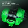 imageKastKing Zephyr Baitcasting Fishing Reel Halo XII Magnetic Braking System Baitcaster Reel 71 Double Shielded Stainless Steel BB 721 HighSpeed Gear Ratio 18lb Triple Disc Carbon Fiber DragBRight HandedGreen721