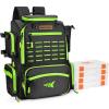 imageKastKing Bait Boss Fishing Tackle Backpack with Rod Holders4 Tackle BoxesRain Cover4543L Large Storage for Fishing GearC Grass Green