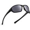 imageKastKing Dugan Polarized Sport Sunglasses for Men and Women Ideal for Driving Fishing Cycling Running UV ProtectionFrame BlackLens Smoke