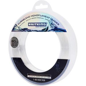 imageKastKing DuraBlend Monofilament Leader Line  Premium Saltwater Mono Leader Materials  Big Game Spool Size 120Yds110MClear