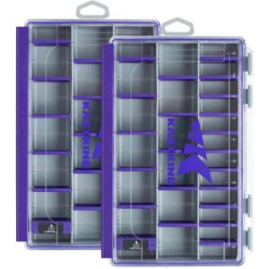imageKastKing HyperSeal Waterproof Tackle Box  Royale Family Edition Waterproof 3600 and 3700 Tackle Trays Fishing Tackle Box Organizer with Removable Dividers36002 Pack