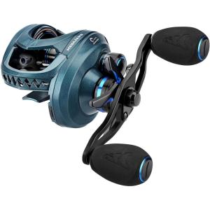 imageKastKing MegaJaws Baitcasting Fishing Reel New AutoMag Dual Braking System Baitcaster Fishing Reel Only 67oz 1764 LBs Carbon Fiber Drag 111 Shielded BB High Speed 541 to 911 Gear RatiosCLeft HandedPelagic Blue651