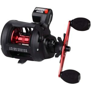 imageKastKing ReKon Round Baitcasting Fishing Reel Saltwater Inshore Surf Trolling Reel Up to 30LBS Powerful Max Drag Conventional Reel for Catfish Musky Bass Durable Graphite Frame for SaltwaterA Line Counter Size10 Right Handed