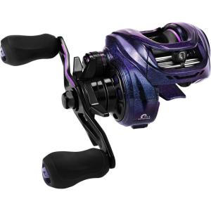 imageKastKing Royale Legend Pro Baitcasting Reels  AutoMag Dual Braking System Fishing Reel Arch Resistance Control 16 Lbs Carbon Drag 55oz Lightweight 801 Gear Ratio 11  1 Stainless Steel BB