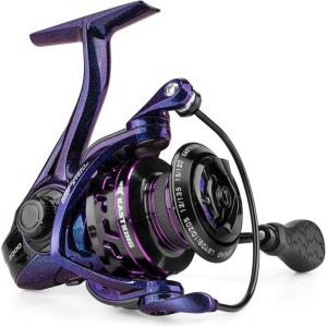 imageKastKing Royale Legend Pro Spinning Fishing Reel Lightweight Yet Powerful DigiCut Aluminum Gear Aerodynamic Reel Rotor 621 Gear Ratio 25LBs Max Drag TPE Handle Knobs Unique Celestial ColorSize1000