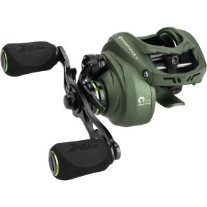 imageKastKing Spartacus II Baitcasting Fishing Reel 6oz Ultralight Baitcaster Reel Super Smooth with 176 LB Carbon Fiber Drag 721 Gear Ratio 39mm Palm Perfect Lower Profile DesignARightStryker Green721