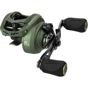 imageKastKing Spartacus II Baitcasting Fishing Reel 6oz Ultralight Baitcaster Reel Super Smooth with 176 LB Carbon Fiber Drag 721 Gear Ratio 39mm Palm Perfect Lower Profile DesignALeftStryker Green721