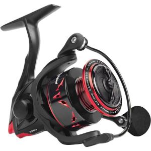 imageKastKing Speed Demon Elite Spinning Reel  Worlds Fastest Spinning Reel 741 Ratio  Lightweight  Fresh or Saltwater Fishing Reel  10  1 MaxiDur Double Shielded Stainless Steel BBSSize3000741