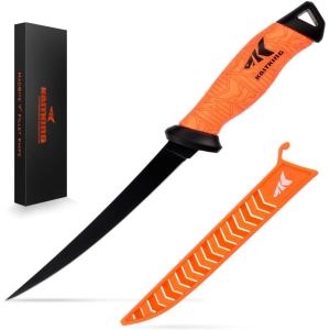 imageKastKing Speed Demon Pro Fillet Knife  Razor Sharp G4116 German StainlessSteel Blade Professional Level Knives for Filleting and Boning NonSlip Handles Includes Protective SheathC 7 fillet Knife