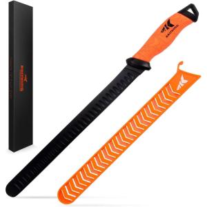 imageKastKing Speed Demon Pro Fillet Knife  Razor Sharp G4116 German StainlessSteel Blade Professional Level Knives for Filleting and Boning NonSlip Handles Includes Protective SheathF 12 slicing knife
