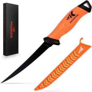 imageKastKing Speed Demon Pro Fillet Knife  Razor Sharp G4116 German StainlessSteel Blade Professional Level Knives for Filleting and Boning NonSlip Handles Includes Protective SheathB 6 fillet knife