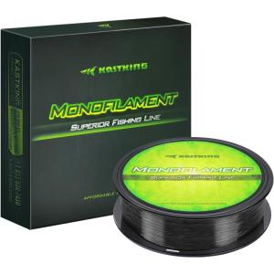imageKastKing Worlds Premium Monofilament Fishing Line  Paralleled Roll Track  Strong and Abrasion Resistant Mono Line  Superior Nylon Material Fishing Line  2015 ICAST Award Winning ManufacturerBlack Mamba