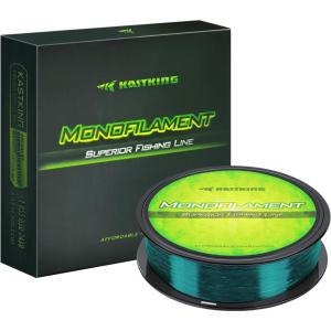 imageKastKing Worlds Premium Monofilament Fishing Line  Paralleled Roll Track  Strong and Abrasion Resistant Mono Line  Superior Nylon Material Fishing Line  2015 ICAST Award Winning ManufacturerMountain Green