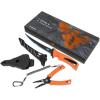 imageKastKing 6inch Fishing Pliers and Fillet Knife 6quot Split Ring Nose Plier and 7quot Fillet Knife Orange7 Split Ring Plier Combo  Orange