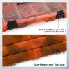 imageKastKing Bait Vault Camouflage Tackle Box Plastic Tackle Trays Fishing Tackle Box Storage Organizer with Removable Dividers 2 Packs 4 Packs Lure Boxes Terminal Tackle StorageOrange Camouflage 4Pack 3700