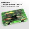 imageKastKing Bait Vault Camouflage Tackle Box Plastic Tackle Trays Fishing Tackle Box Storage Organizer with Removable Dividers 2 Packs 4 Packs Lure Boxes Terminal Tackle StorageGreen Camouflage 4Pack 3700