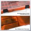 imageKastKing Bait Vault Camouflage Tackle Box Plastic Tackle Trays Fishing Tackle Box Storage Organizer with Removable Dividers 2 Packs 4 Packs Lure Boxes Terminal Tackle StorageOrange Camouflage 2Pack 3600