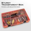 imageKastKing Bait Vault Camouflage Tackle Box Plastic Tackle Trays Fishing Tackle Box Storage Organizer with Removable Dividers 2 Packs 4 Packs Lure Boxes Terminal Tackle StorageOrange Camouflage 4Pack 3700