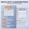 imageKastKing BaitSpace Detachable Bait Binder Tackle Bag  Large Clear Sleeves Durable 900D Waterresistant Fabric Soft Plastic Bait Storage For Hooks Sinkers ampamp Fishing AccessoriesBlue
