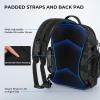 imageKastKing BaitSpace Fishing Sling Bag Fishing Backpack with Rod ampamp Beverage Holder Tackle Bag for Fishing GearE Black Camo  Largewith 2 3600 tackle boxes