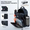 imageKastKing BaitSpace Fishing Sling Bag Fishing Backpack with Rod ampamp Beverage Holder Tackle Bag for Fishing GearF Blue Camo  Largewith 2 3600 tackle boxes