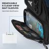 imageKastKing BaitSpace Fishing Sling Bag Fishing Backpack with Rod ampamp Beverage Holder Tackle Bag for Fishing GearG Black  Standard