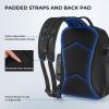 imageKastKing BaitSpace Fishing Sling Bag Fishing Backpack with Rod ampamp Beverage Holder Tackle Bag for Fishing GearH Black  Largewith 2 3600 tackle boxes