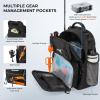 imageKastKing BaitSpace Fishing Sling Bag Fishing Backpack with Rod ampamp Beverage Holder Tackle Bag for Fishing GearH Black  Largewith 2 3600 tackle boxes