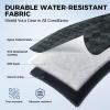 imageKastKing BaitSpace Line Management Bag Fishing Line Storage Bag with Water Resistant Nylon Clear View Window Removable Divider Tanglefree Leader Line HolderA BlackMedium