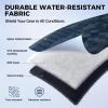 imageKastKing BaitSpace Line Management Bag Fishing Line Storage Bag with Water Resistant Nylon Clear View Window Removable Divider Tanglefree Leader Line HolderB BlueMedium