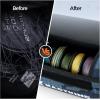 imageKastKing BaitSpace Line Management Bag Fishing Line Storage Bag with Water Resistant Nylon Clear View Window Removable Divider Tanglefree Leader Line HolderE BlueLarge