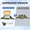 imageKastKing BaitSpace Waist Bag  Waterproof Tackle Storage Bag With Adjustable Belt Fishing Fanny Pack for Men Soft Bait Organizer 3600 Utility Box Rod Holder NylonKhaki Camo
