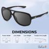 imageKastKing Bill Dance Polarized Sport Fishing Sunglasses for Men and Women Ideal for Driving Cycling and RunningUV ProtectionFrame Demi  Lens Smoke