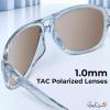 imageKastKing Bill Dance Polarized Sport Fishing Sunglasses for Men and Women Ideal for Driving Cycling and RunningUV ProtectionFrame Gloss Tal Light Blue  Lens Ice  Ice Blue Mirror