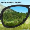 imageKastKing Bill Dance Polarized Sport Fishing Sunglasses for Men and Women Ideal for Driving Cycling and RunningUV ProtectionFrame Matte Black  Lens Cobalt  Blue Mirror
