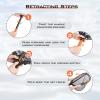 imageKastKing Brutus Fishing Net Foldable Extendable Fish Landing Net Lightweight ampamp Portable Fishing Net with Soft EVA Foam Handle Holds up to 44lbs20KG FishFriendly Mesh for a Safe ReleaseB PVC net  Hoop Size 20 16 10 not extendable