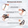 imageKastKing Brutus Fishing Net Foldable Extendable Fish Landing Net Lightweight ampamp Portable Fishing Net with Soft EVA Foam Handle Holds up to 44lbs20KG FishFriendly Mesh for a Safe ReleaseG PVC net combo Hoop Size 151210not extendable