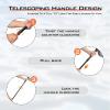 imageKastKing Brutus Fishing Net Foldable Extendable Fish Landing Net Lightweight ampamp Portable Fishing Net with Soft EVA Foam Handle Holds up to 44lbs20KG FishFriendly Mesh for a Safe ReleaseC PVC net  Hoop Size 19 20 18 extendable